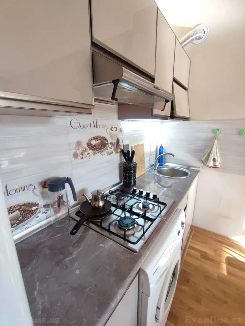 Kirayə verilir 2 otaqlı Mənzil Yeni tikili 45 m² Neftçilər m. - şəkil 7