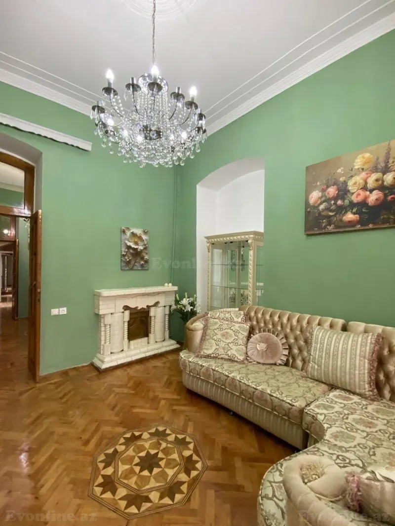 Kirayə verilir 3 otaqlı Mənzil Köhnə tikili 90 m² Nizami m. - şəkil 5