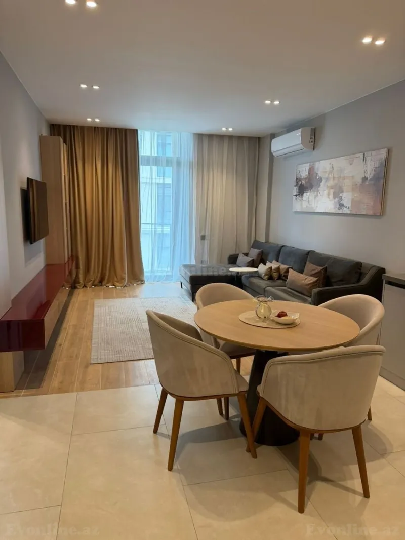 Kirayə verilir 2 otaqlı Mənzil Yeni tikili 90 m² Xətai r. - şəkil 2