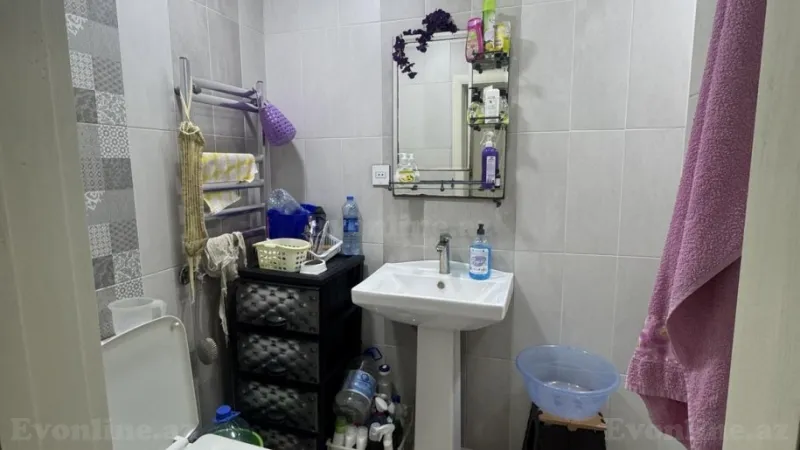 Satılır 1 otaqlı Mənzil Yeni tikili 40 m² 8 Noyabr m. - şəkil 13