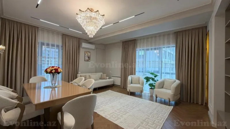 Satılır 3 otaqlı Mənzil Yeni tikili 127 m² Xətai m. - şəkil 2