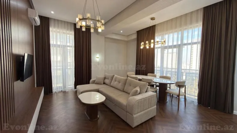 3 otaqlı Mənzil 125 m² Nəsimi r. Kirayə verilir
