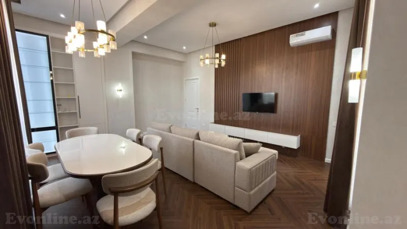 Kirayə verilir 3 otaqlı Mənzil Yeni tikili 125 m² Nəsimi r. - şəkil 4