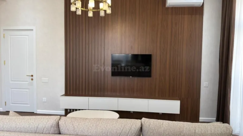 Kirayə verilir 3 otaqlı Mənzil Yeni tikili 125 m² Nəsimi r. - şəkil 8