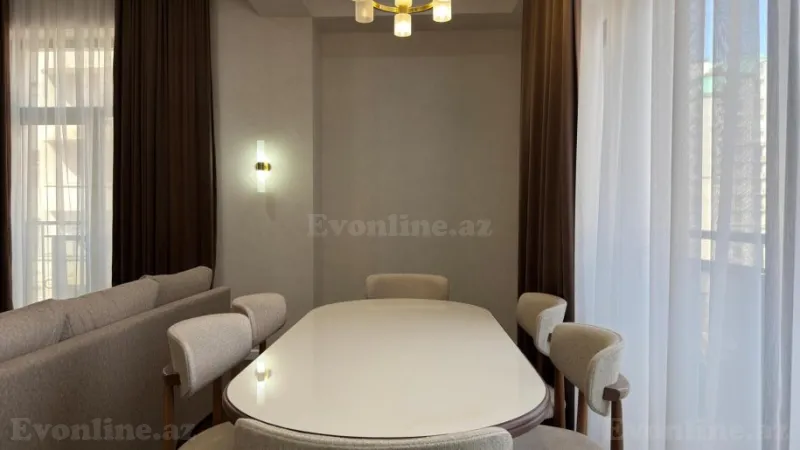 Kirayə verilir 3 otaqlı Mənzil Yeni tikili 125 m² Nəsimi r. - şəkil 10