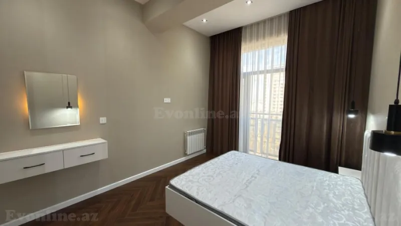 Kirayə verilir 3 otaqlı Mənzil Yeni tikili 125 m² Nəsimi r. - şəkil 15