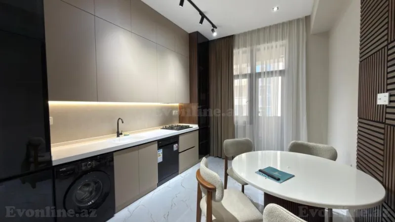 Kirayə verilir 3 otaqlı Mənzil Yeni tikili 125 m² Nəsimi r. - şəkil 18