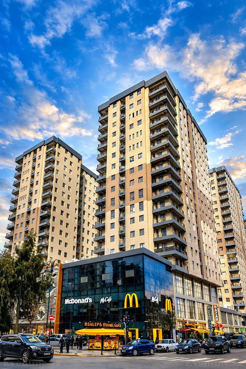 2 otaqlı Mənzil 79.6 m² Nəsimi r. Satılır