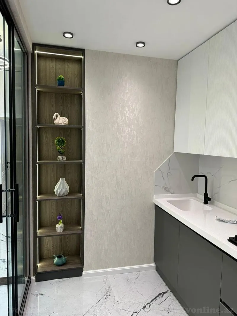 Kirayə verilir 2 otaqlı Mənzil Yeni tikili 66 m² Nərimanov r. - şəkil 12