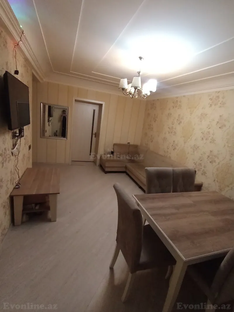 2 otaqlı Mənzil 60 m² Yasamal Kirayə verilir