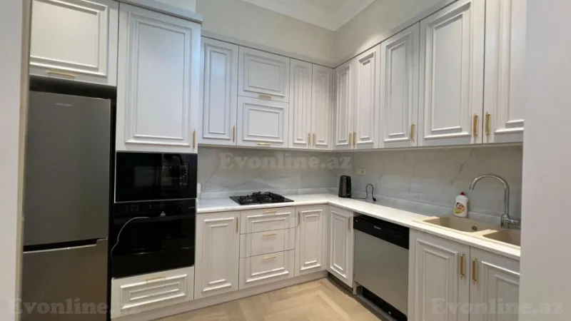 Kirayə verilir 2 otaqlı Mənzil Yeni tikili 93 m² Nəsimi r. - şəkil 4