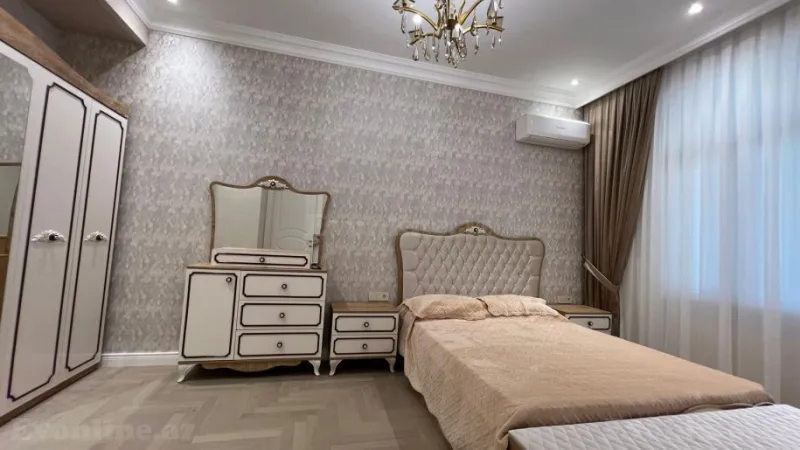 Kirayə verilir 2 otaqlı Mənzil Yeni tikili 93 m² Nəsimi r. - şəkil 8