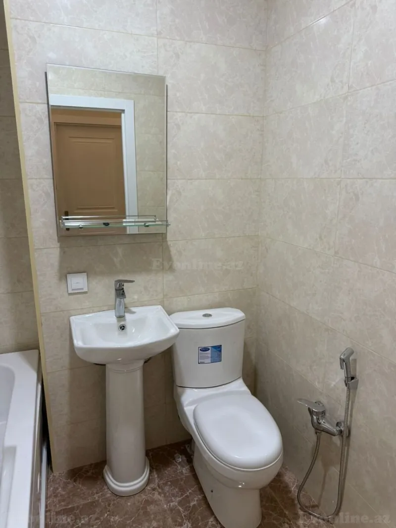 Kirayə verilir 4 otaqlı Mənzil Yeni tikili 120 m² Binəqədi r. - şəkil 23