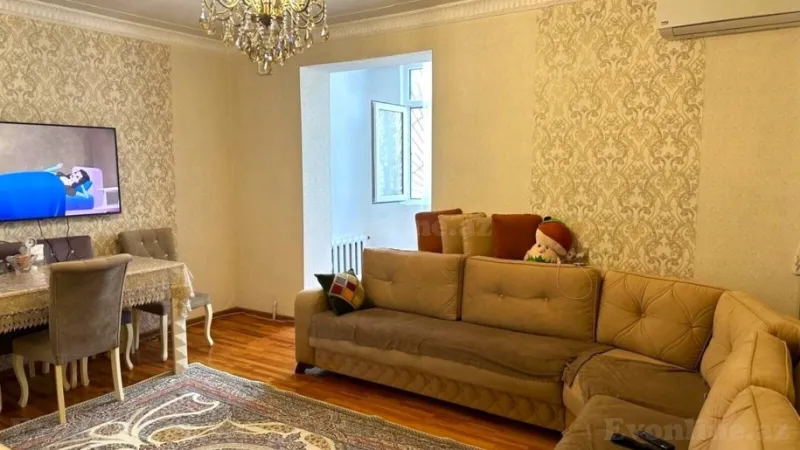 2 otaqlı Mənzil 65 m² Badamdar Satılır