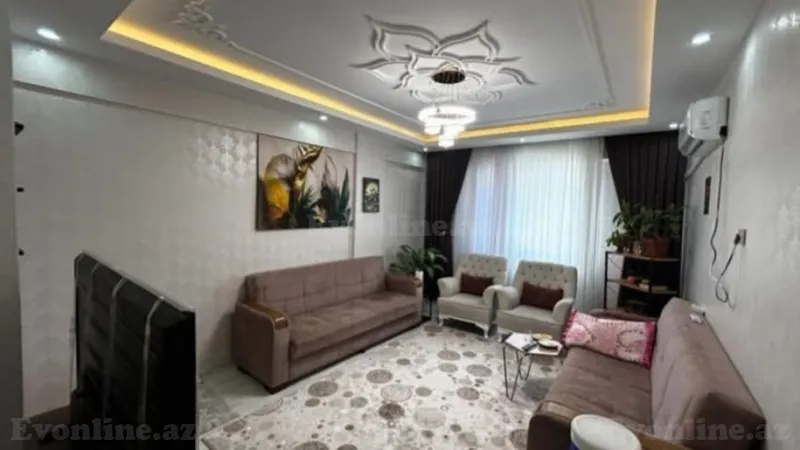 Kirayə verilir 3 otaqlı Mənzil Yeni tikili 74 m² İnşaatçılar m. - şəkil 2