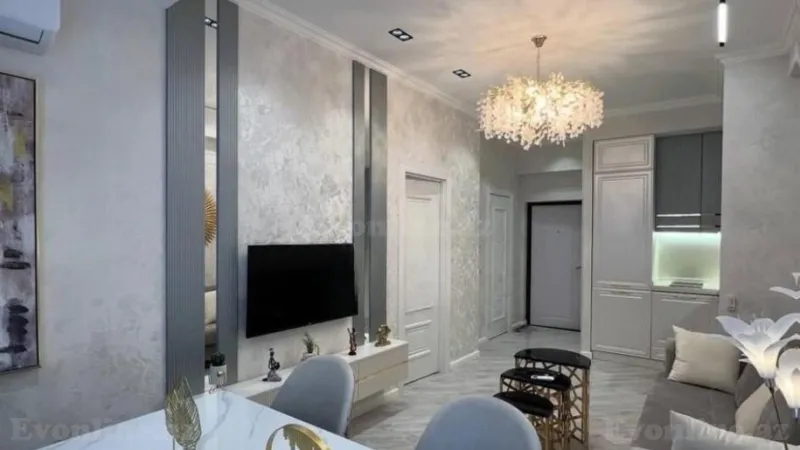 Satılır 2 otaqlı Mənzil Yeni tikili 40 m² Qara Qarayev m. - şəkil 2