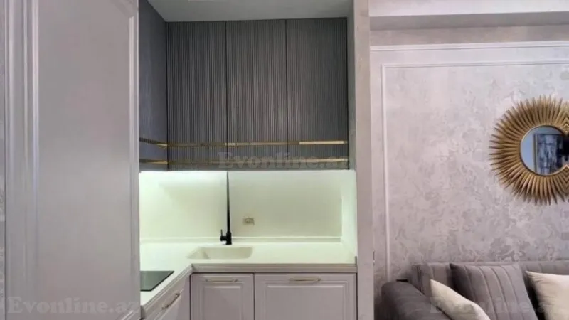 Satılır 2 otaqlı Mənzil Yeni tikili 40 m² Qara Qarayev m. - şəkil 5