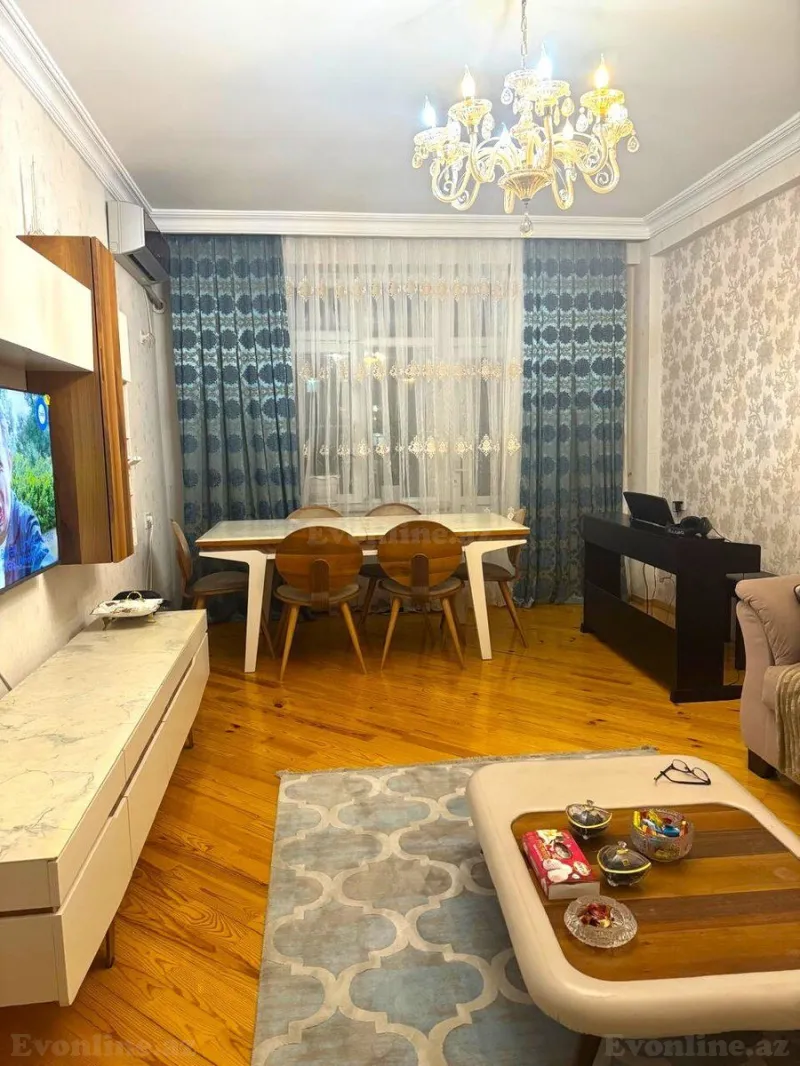 3 otaqlı Mənzil 120 m² Həzi Aslanov m. Satılır
