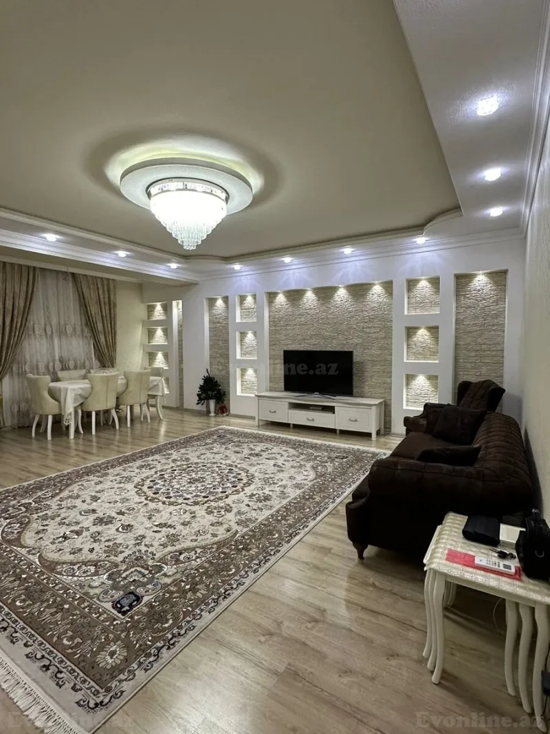 Kirayə verilir 2 otaqlı Mənzil Yeni tikili 125 m² Nərimanov r. - şəkil 2