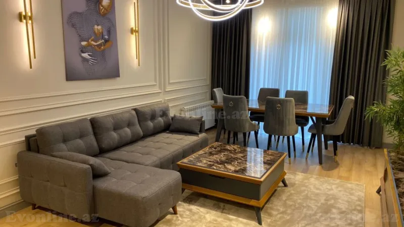 3 otaqlı Mənzil 110 m² 8 Noyabr m. Kirayə verilir