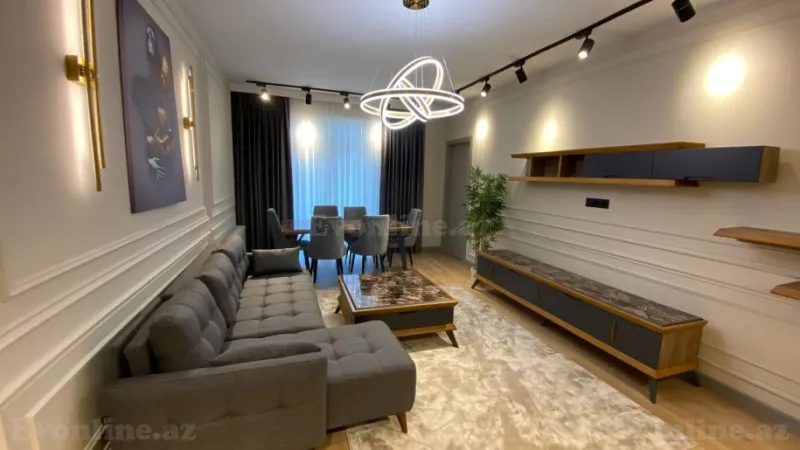 Kirayə verilir 3 otaqlı Mənzil Yeni tikili 110 m² 8 Noyabr m. - şəkil 6