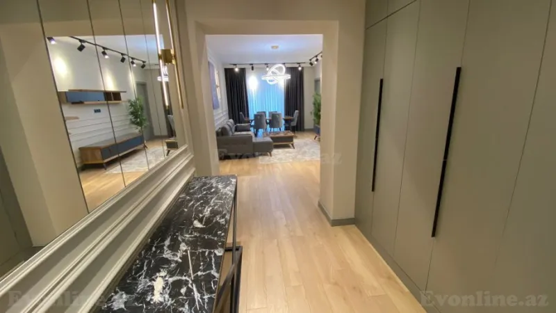 Kirayə verilir 3 otaqlı Mənzil Yeni tikili 110 m² 8 Noyabr m. - şəkil 7