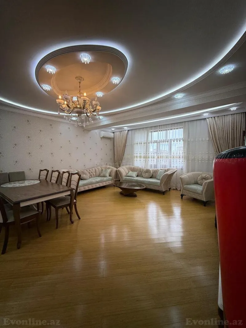 Satılır 4 otaqlı Mənzil Yeni tikili 185 m² Həzi Aslanov m. - şəkil 3