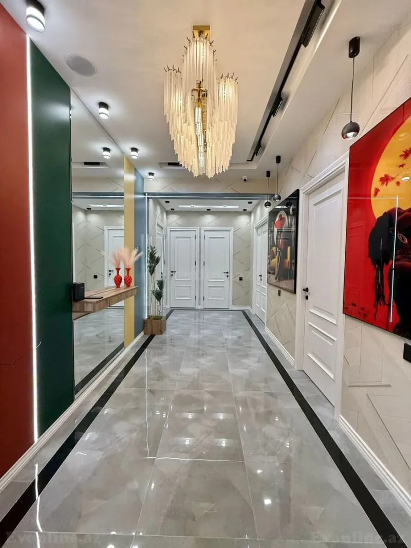 Satılır 3 otaqlı Mənzil Yeni tikili 110 m² Xətai r. - şəkil 2