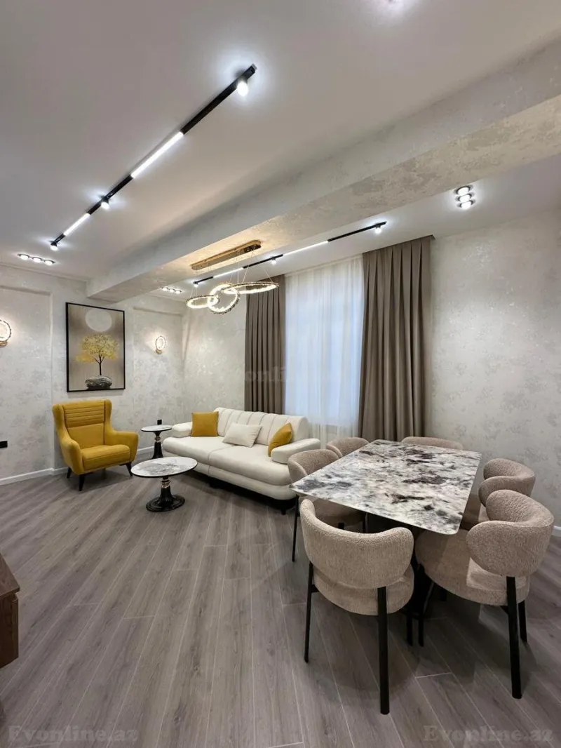 Satılır 3 otaqlı Mənzil Yeni tikili 91 m² Həzi Aslanov m. - şəkil 2