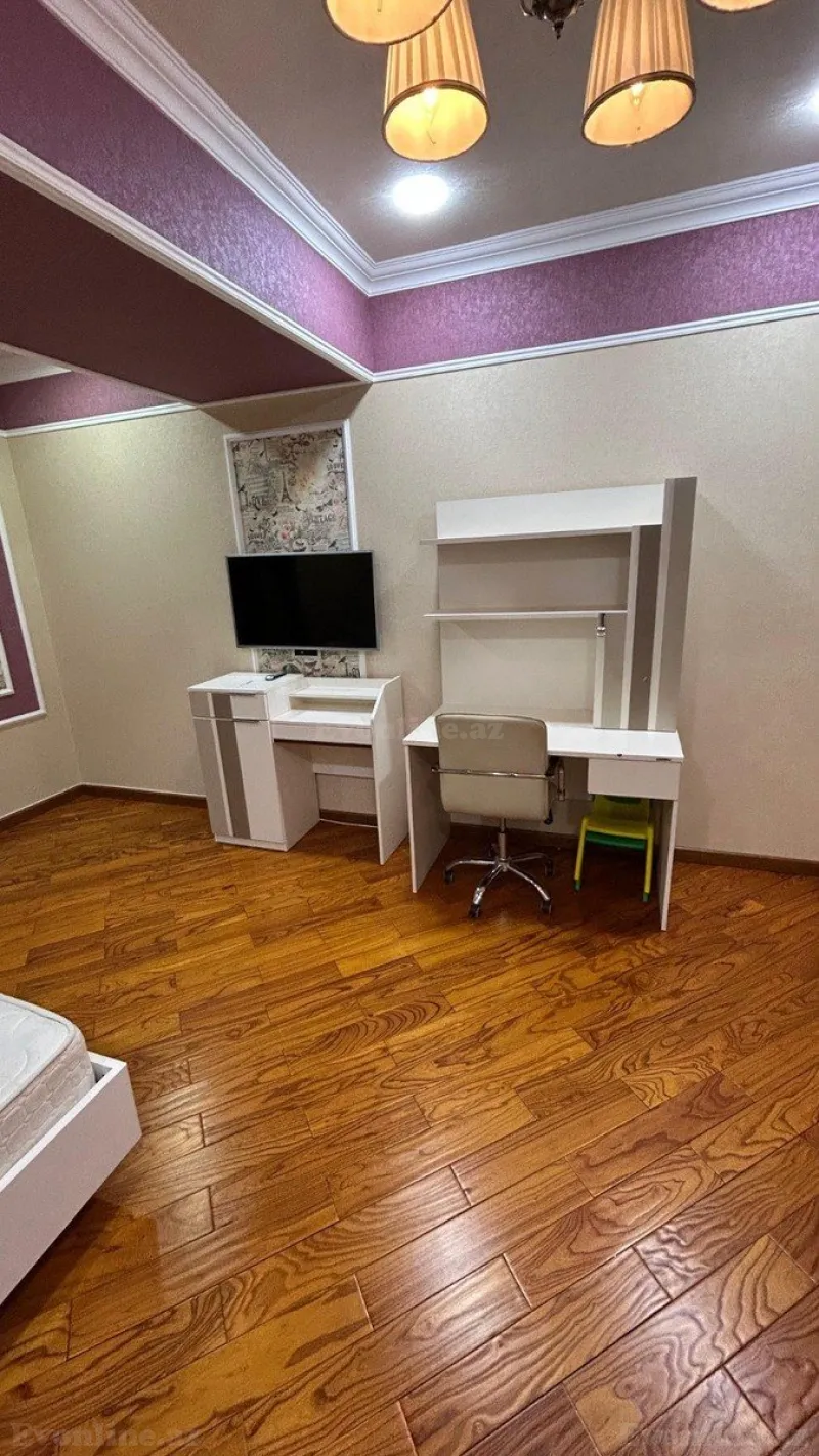 Kirayə verilir 5 otaqlı Mənzil Yeni tikili 300 m² Nəsimi r. - şəkil 11