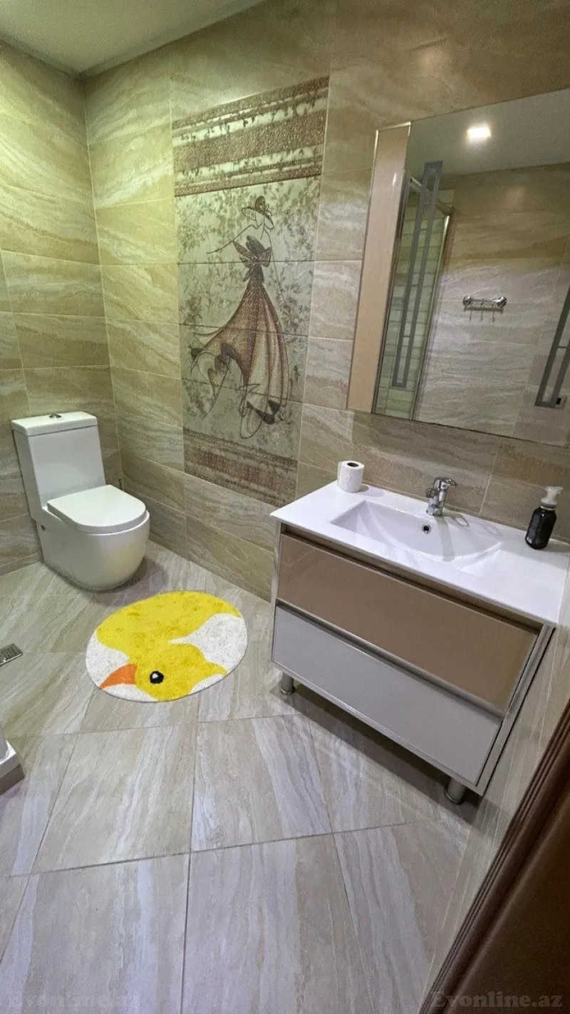 Kirayə verilir 5 otaqlı Mənzil Yeni tikili 300 m² Nəsimi r. - şəkil 14