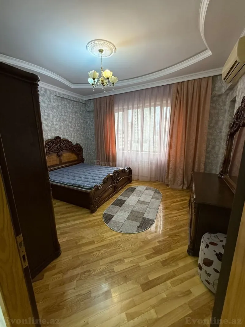 Kirayə verilir 3 otaqlı Mənzil Yeni tikili 135 m² Gənclik m. - şəkil 3