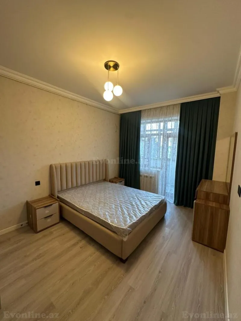 Kirayə verilir 2 otaqlı Mənzil Yeni tikili 75 m² Koroğlu m. - şəkil 3