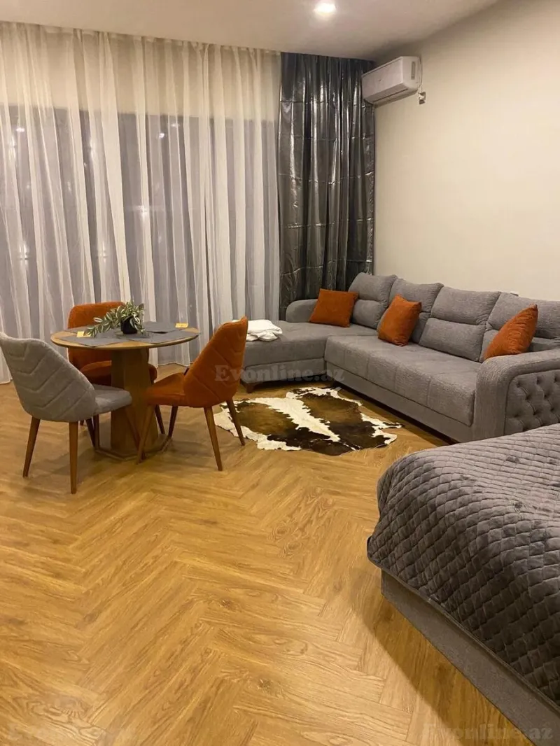 Kirayə verilir 1 otaqlı Mənzil Yeni tikili 58 m² Sabunçu r. - şəkil 2