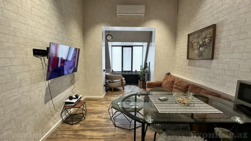 Satılır 1 otaqlı Mənzil Yeni tikili 40 m² Nərimanov r. - şəkil 2