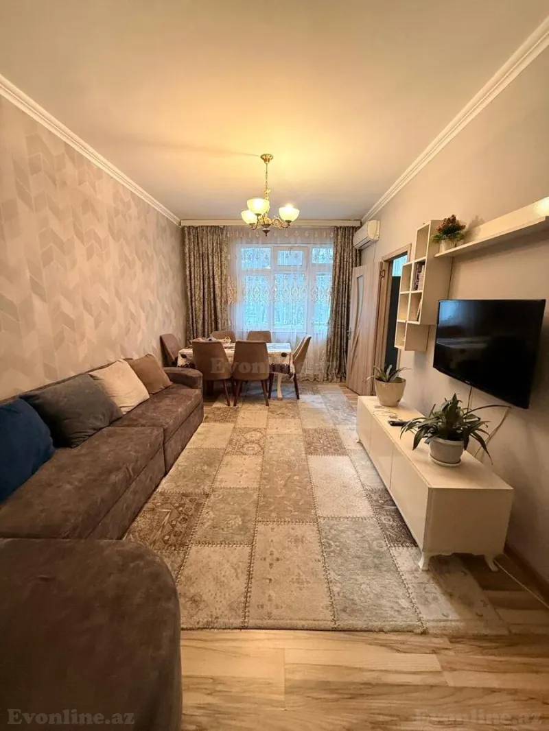 2 otaqlı Mənzil 55 m² 4-cü mikrorayon Satılır