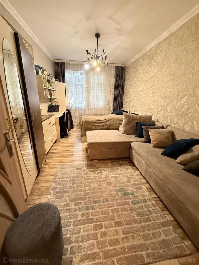 Satılır 2 otaqlı Mənzil Köhnə tikili 55 m² 4-cü mikrorayon - şəkil 2