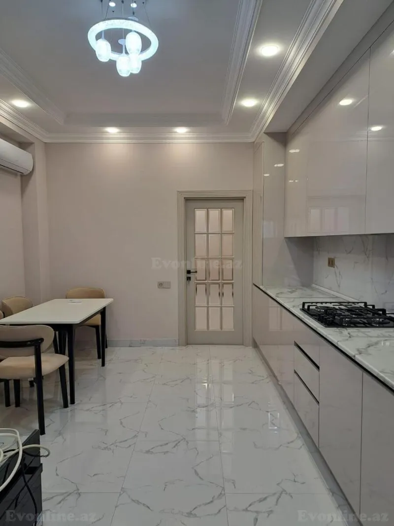 Kirayə verilir 3 otaqlı Mənzil Yeni tikili 126 m² Qara Qarayev m. - şəkil 4