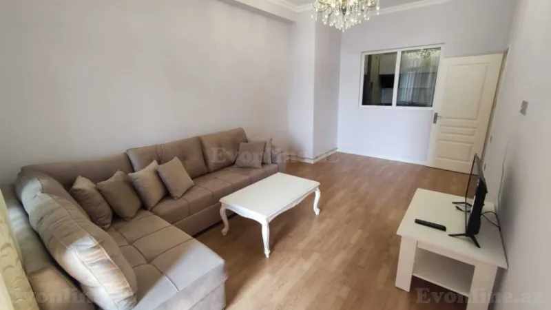 Kirayə verilir 2 otaqlı Mənzil Yeni tikili 65 m² Nəsimi r. - şəkil 3