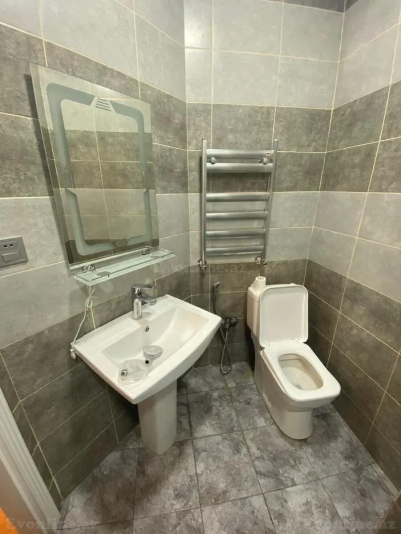 Kirayə verilir 2 otaqlı Mənzil Yeni tikili 65 m² Nəsimi r. - şəkil 12