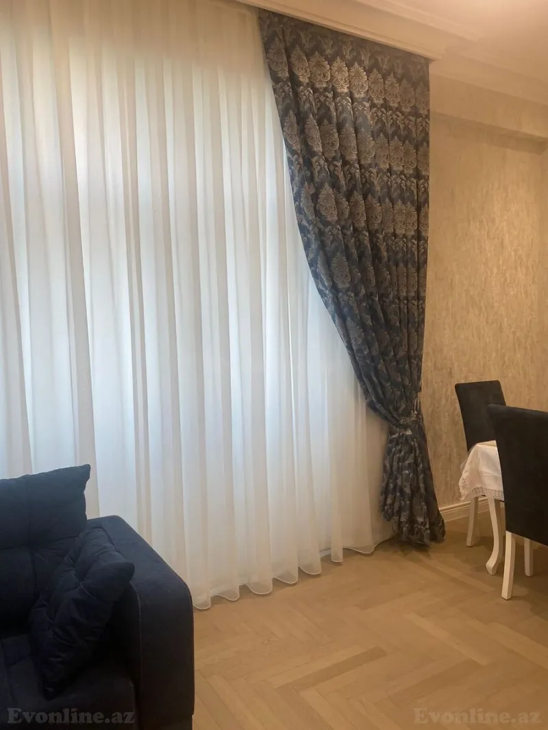 Kirayə verilir 2 otaqlı Mənzil Yeni tikili 95 m² Nəsimi r. - şəkil 3