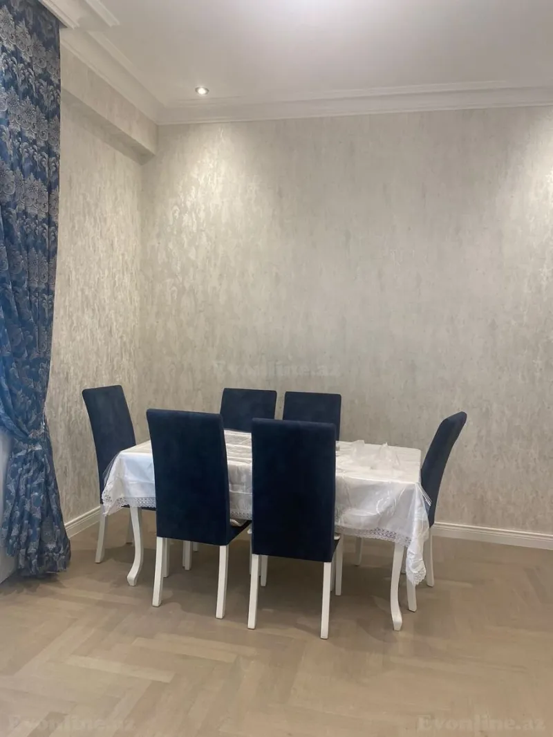 Kirayə verilir 2 otaqlı Mənzil Yeni tikili 95 m² Nəsimi r. - şəkil 5