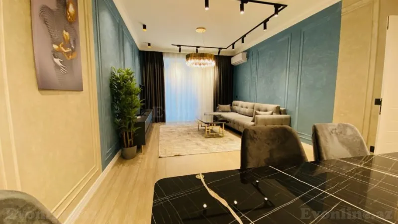 Kirayə verilir 2 otaqlı Mənzil Yeni tikili 110 m² 8 Noyabr m. - şəkil 4