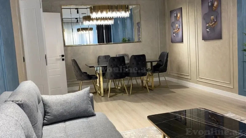 Kirayə verilir 2 otaqlı Mənzil Yeni tikili 110 m² 8 Noyabr m. - şəkil 7