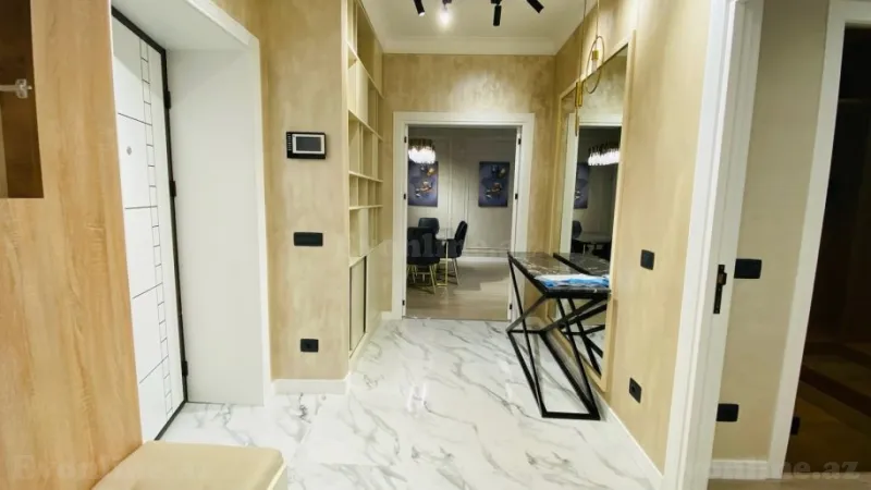 Kirayə verilir 2 otaqlı Mənzil Yeni tikili 110 m² 8 Noyabr m. - şəkil 9