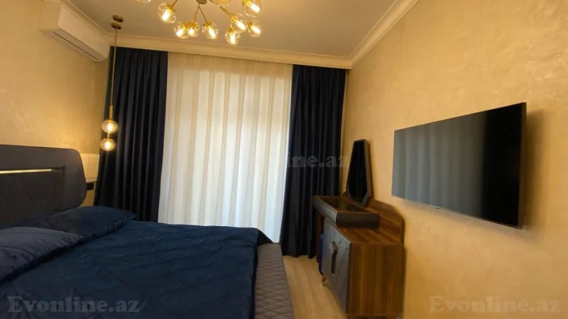 Kirayə verilir 2 otaqlı Mənzil Yeni tikili 110 m² 8 Noyabr m. - şəkil 17