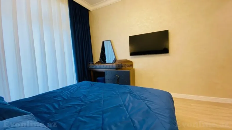 Kirayə verilir 2 otaqlı Mənzil Yeni tikili 110 m² 8 Noyabr m. - şəkil 18