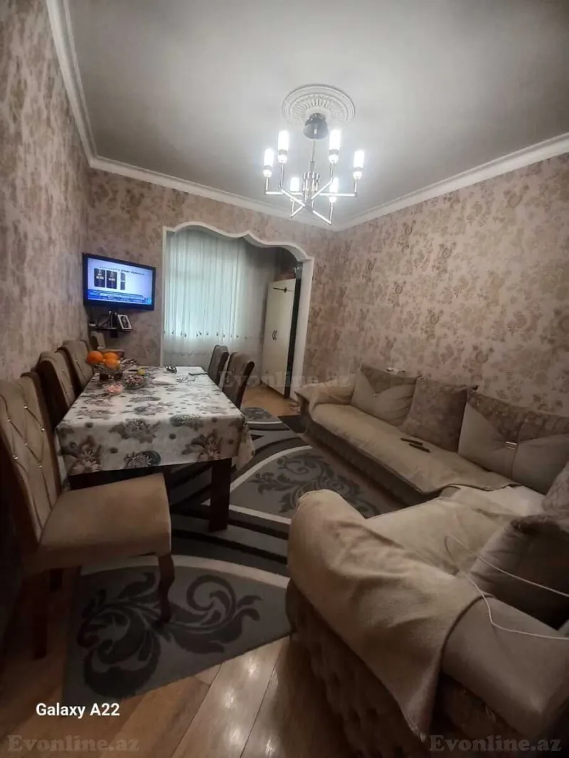 2 otaqlı Mənzil 55 m² 4-cü mikrorayon Satılır