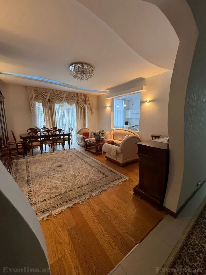 Kirayə verilir 3 otaqlı Mənzil Yeni tikili 130 m² 8 Noyabr m. - şəkil 2