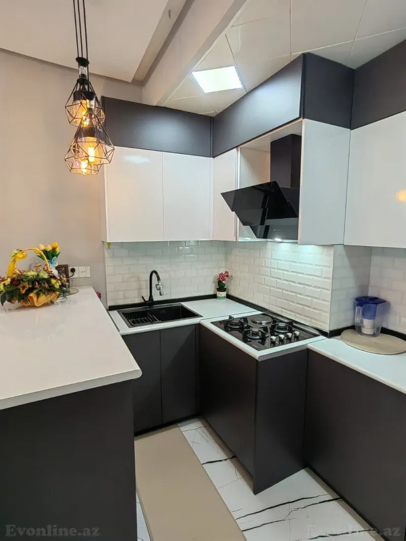 Satılır 2 otaqlı Mənzil Yeni tikili 55 m² Sabunçu r. - şəkil 4